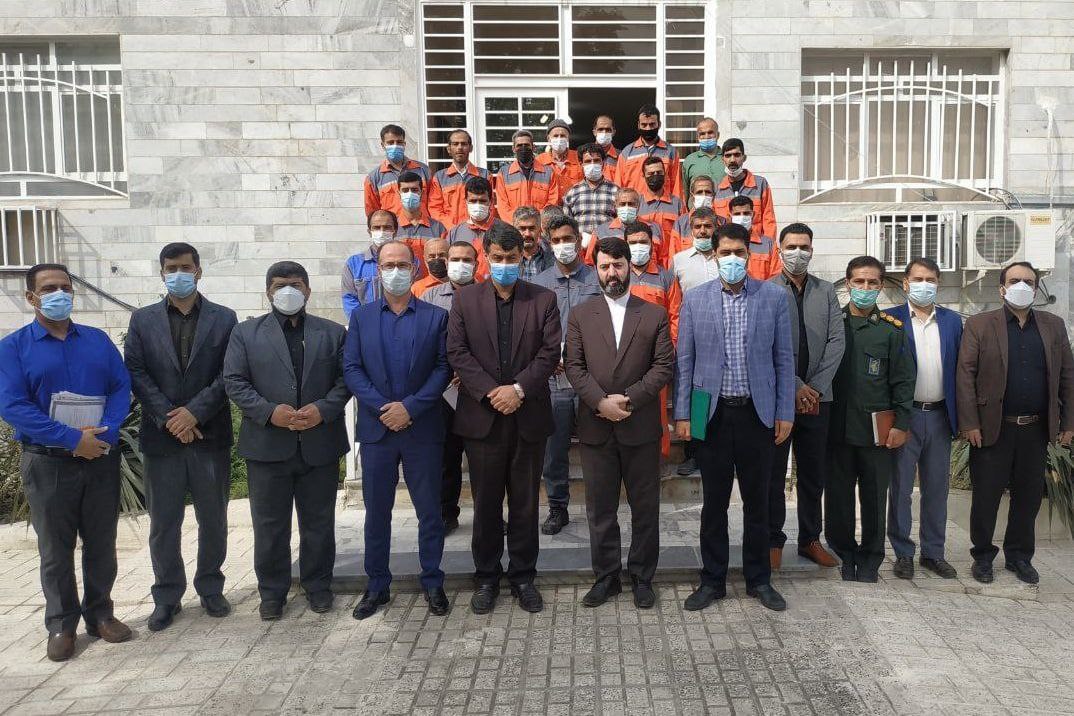از ۲۶ کارگر پاکبان شهرداری گالیکش تجلیل و قدردانی شد